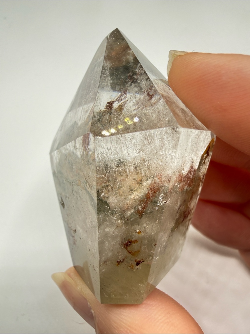 Garden (Lodolite) Quartz Tower
 -      Bio-Dome Botanical - Picture 4 of 10
